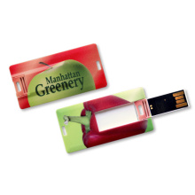 Mini USB CREDIT CARD - Nu leverbaar binnen 6 werkdagen na goedkeuring digitale proef - Topgiving
